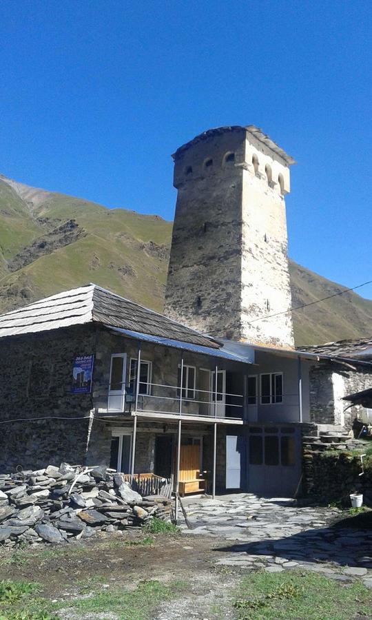 Old Tower Guesthouse - Kafe Ushguli Exterior foto